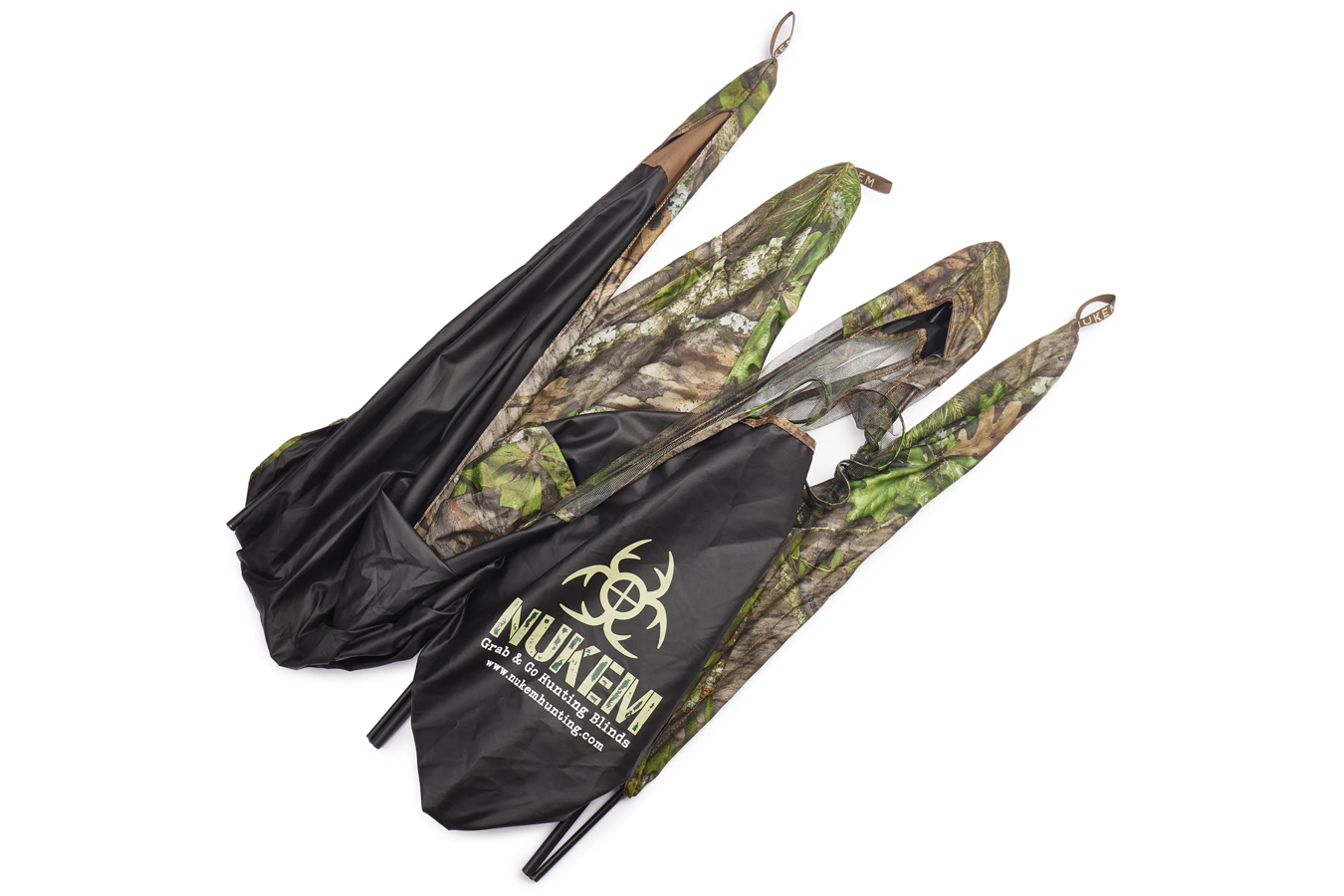 NUKEM Hunting Blind Regular in Mossy Oak Obsession